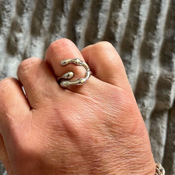 The Fascinating Ring adjustable in 925 silver - Picture 2 of 8